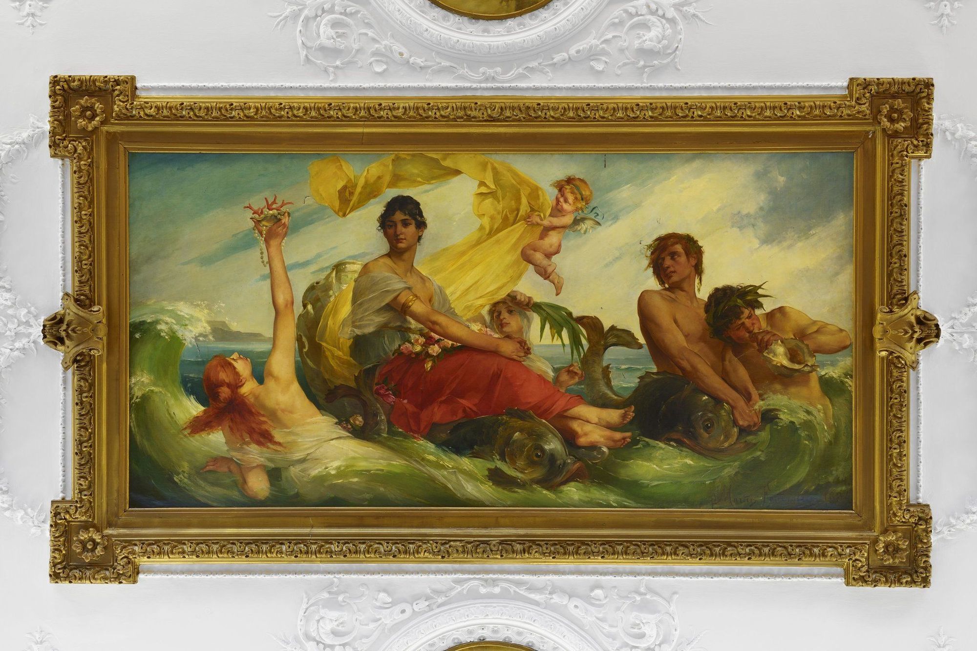 Royal Hotel Сан Ремо Удобства снимка The Triumph of Neptune